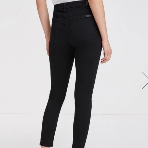 7 For All Mankind | b(air) Hogh Waist Ankle Skinny - Picture 3 of 5